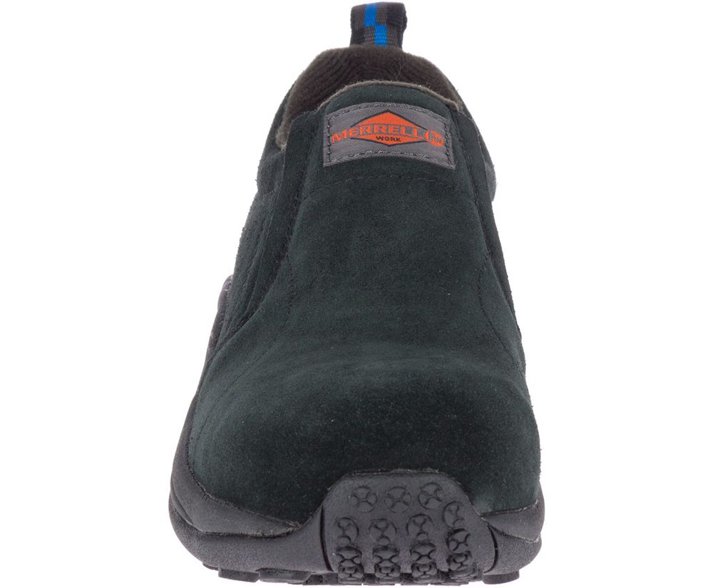 Merrell Barefoot Sko Dame - Jungle Moc Alloy Toe Work - Sort - LRS472903